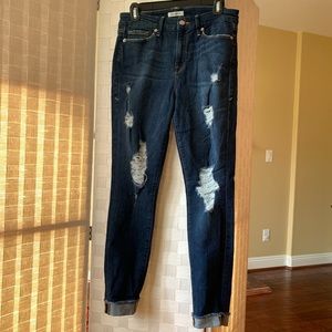 Good American Skinny “Good Legs” Light Destruction